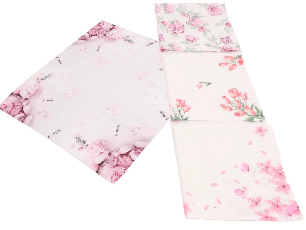 Tischdecke Blüten 1 80 x 80 cm VE 24/8