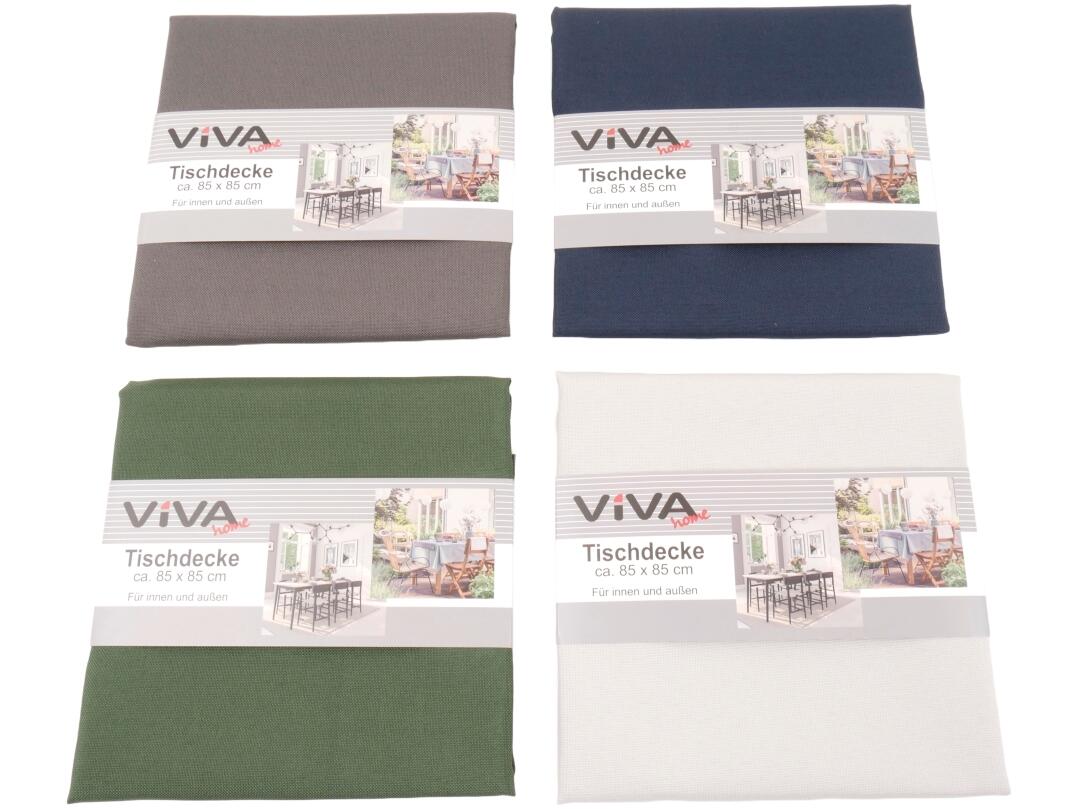 Tischdecke uni 85 x 85 cm VE 24
