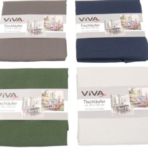 Tischläufer uni 40 x 150 cm VE 24
