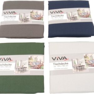 Tischdecke uni 130 x 160 cm VE 24