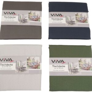 Tischdecke uni Ø 140 cm rund VE 24