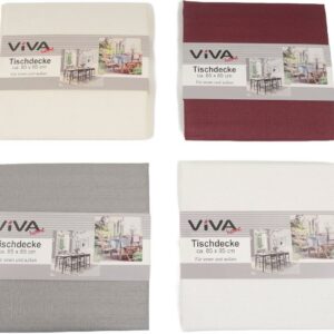 Tischdecke Leinenoptik 85 x 85 cm VE 24