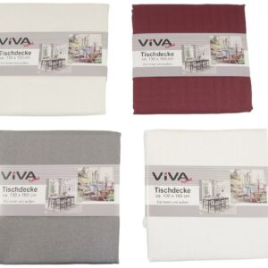 Tischdecke Leinenoptik 130 x 160 cm VE 24