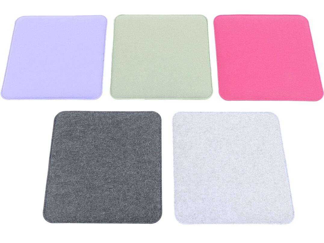 Sitzkissen Filz 35 x 35 x 2 cm VE 24