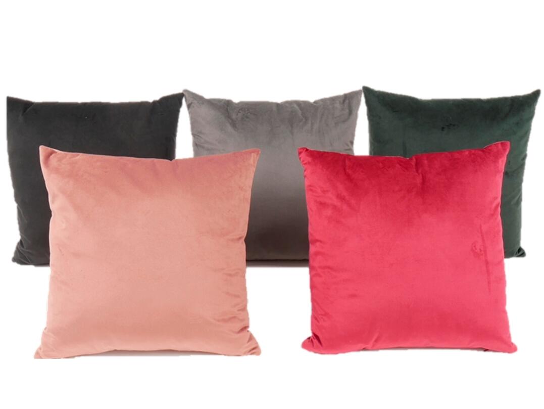 Dekokissen Samtoptik 45 x 45 cm uni VE 12