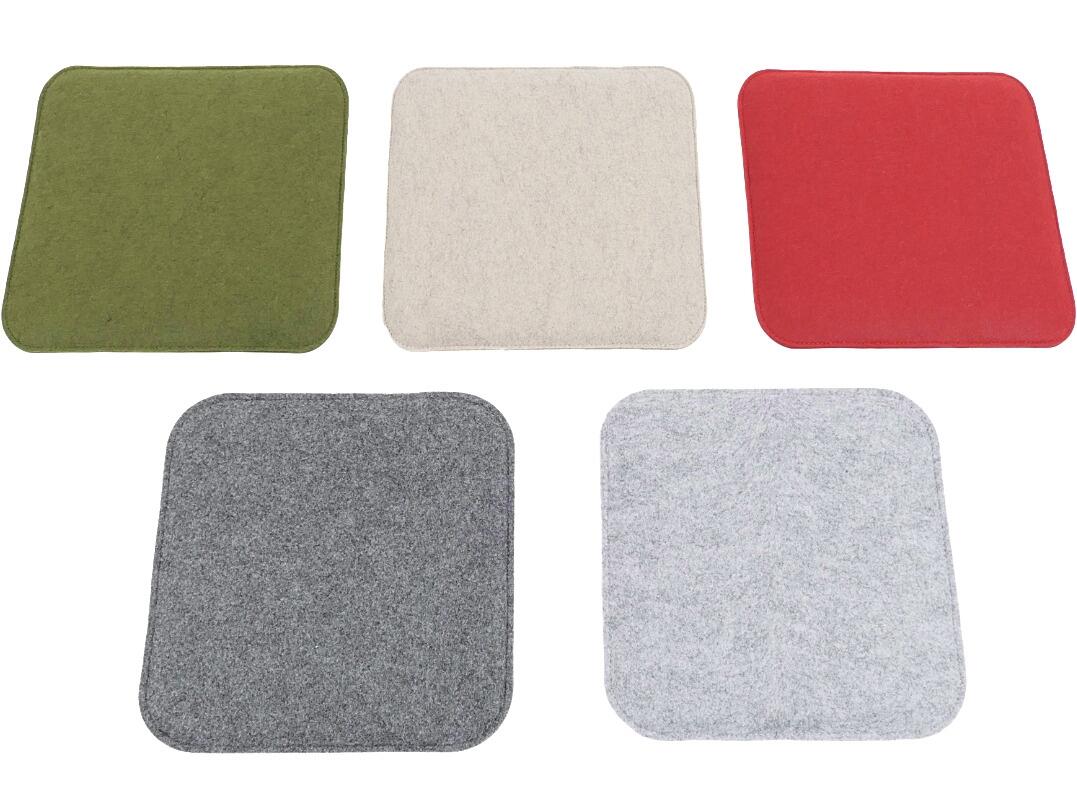 Sitzkissen Filz 35 x 35 x 2 cm VE 24