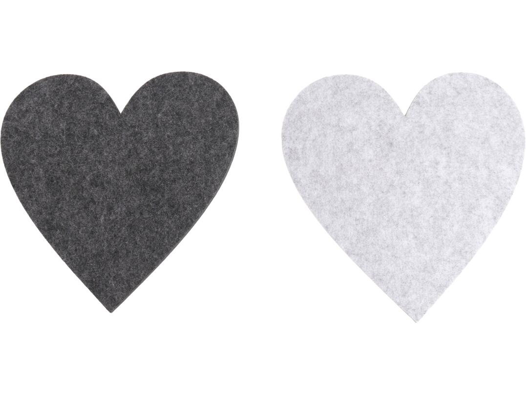 Platzset Herz 21 x 21 cm VE 48