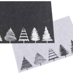 Platzset Filz Weihnachtsbaum 30 x 45 cm VE 24