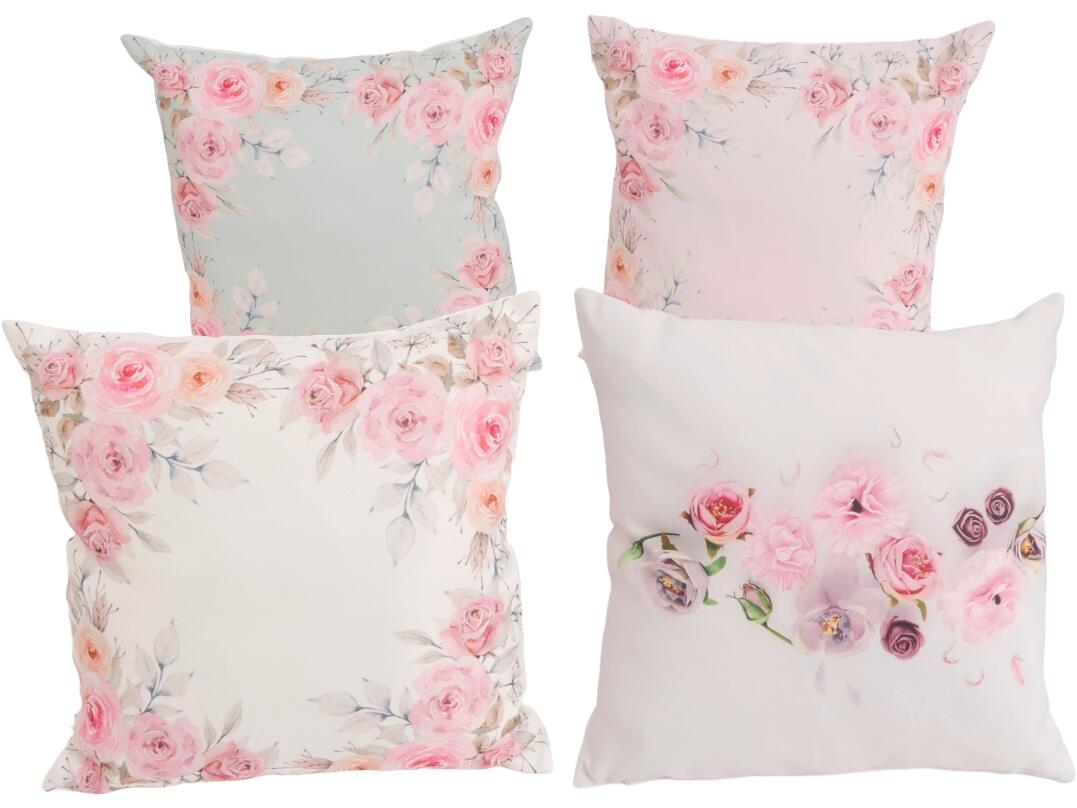 Dekokissen Rosen 45 x 45 cm VE 12/4