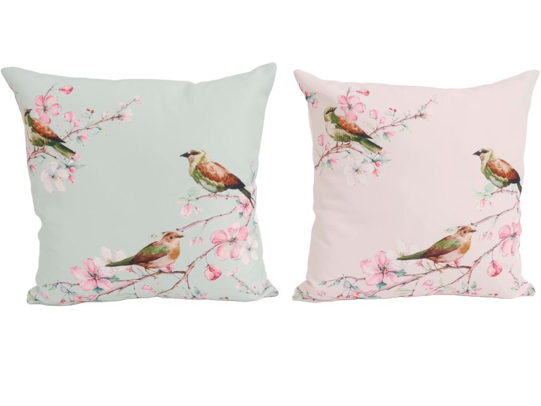 Dekokissen Vögel 45 x 45cm VE 12/4