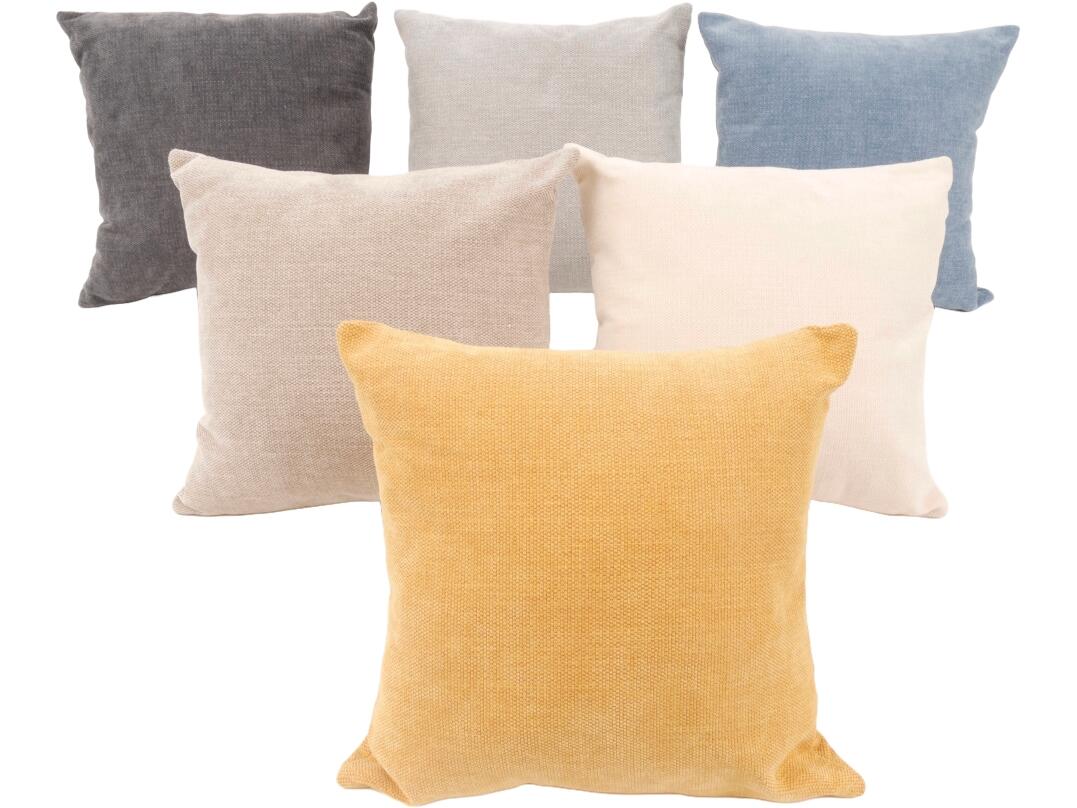 Dekokissen Chenille 45 x 45 cm VE 12