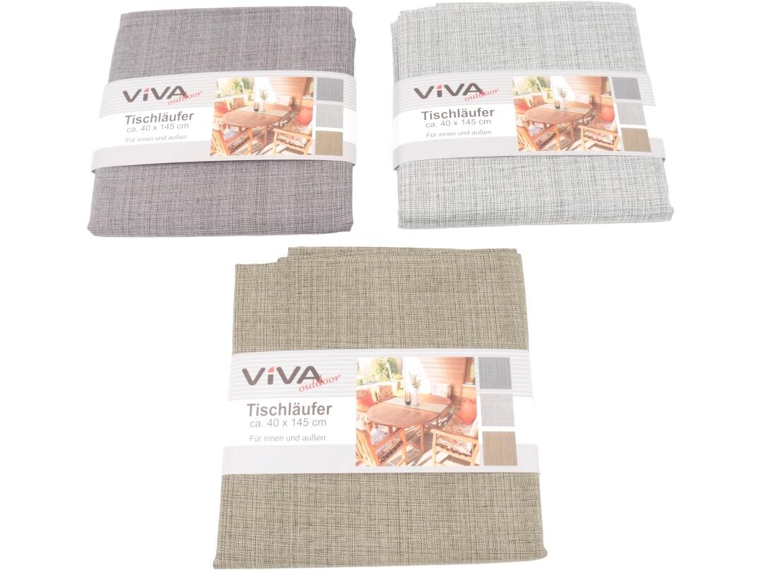 Tischläufer Leinen 40 x 145 cm VE 24