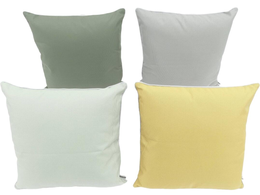 Dekokissen Outdoor garngefärbt 45 x 45 cm VE 12