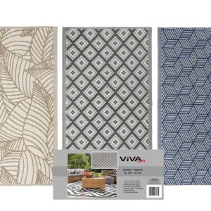 Outdoor Teppich 90 x 150 cm VE 12
