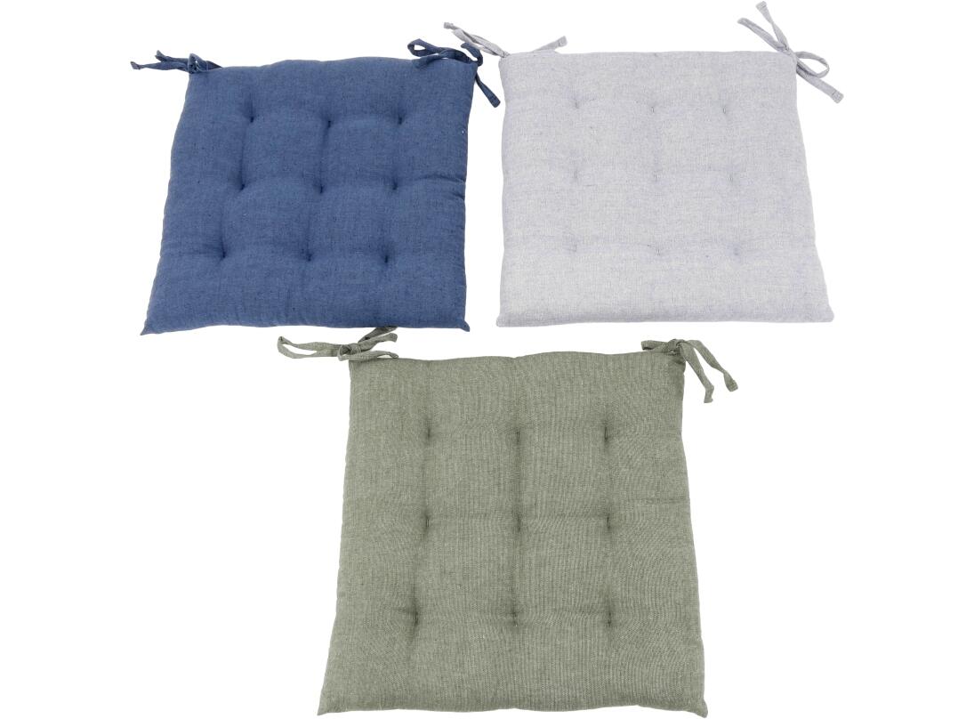 Sitzkissen 40 x 40 x 5 cm 9 Punktesteppung VE 24