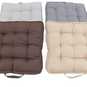 Bodensitzkissen, 50 x 50 x 10 cm, Piping, VE 4