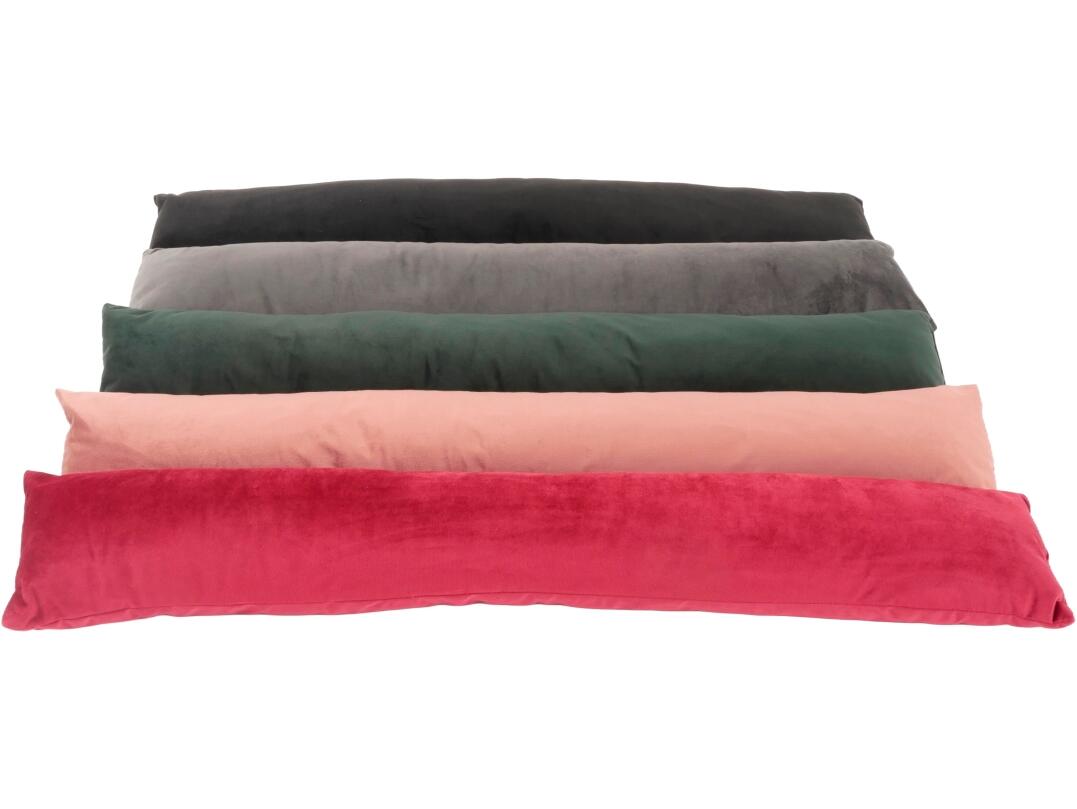 Türwindstopper Samtoptik, 15 x 90 cm uni VE 12