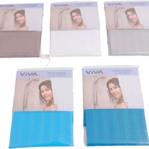 Duschvorhang Streifen 180 x 180 cm VE 24