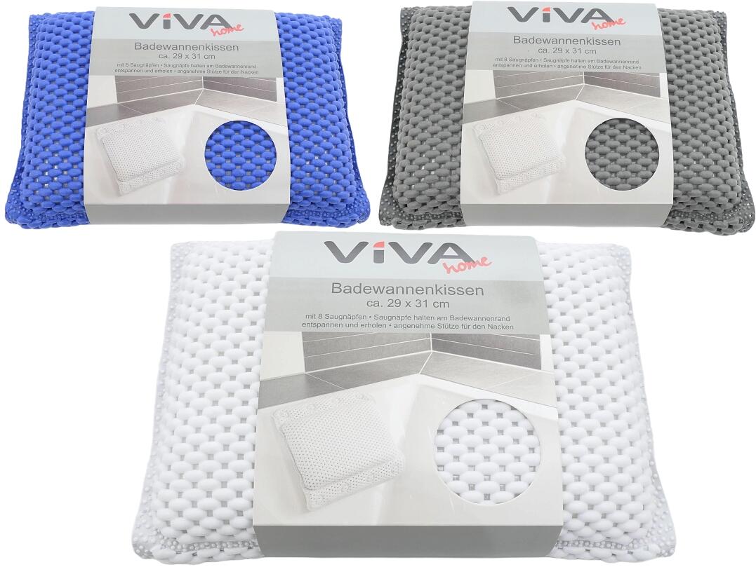 Badewannenkissen ca. 29 x 31cm VE 24