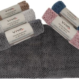 Badmatte Chenille ca.50 x 80cm 1400 gsm VE 12