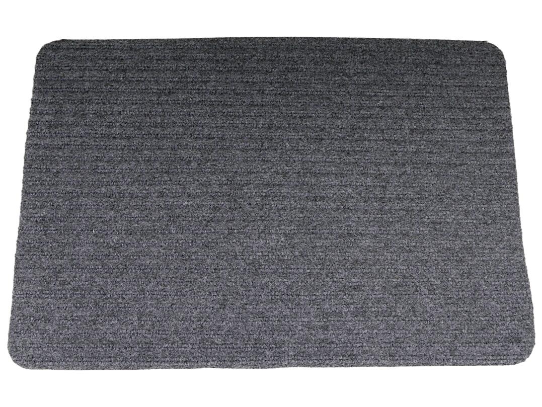 Fussmatte Rips ca. 60 x 80 cm, 100% PES, VE 48