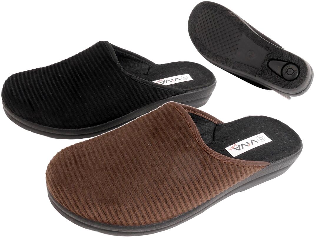 He Hauspantolette Cord 41 - 46 VE 12