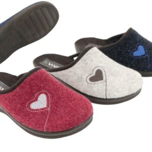 Da Hauspantolette Filz 36 - 41 VE 18