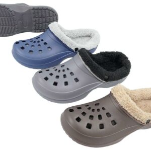 He Clog uni mit Kontrastinnenfell 40 - 45 VE 24