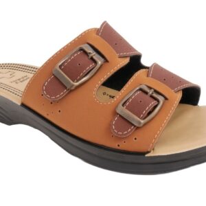 Da Pantolette 2 Schnallen 36-41 VE 18