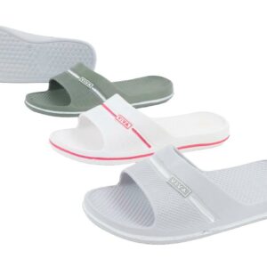 Da Badepantolette mit Streifen 36-41 VE 24