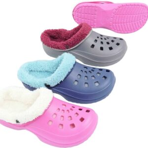 Da Clog uni mit Kontrastinnenfell 36 - 41 VE 24