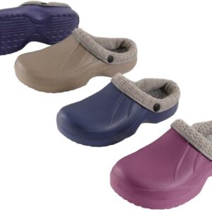 Da/He Clogs mit Strickeinlage 36 - 46 VE 24