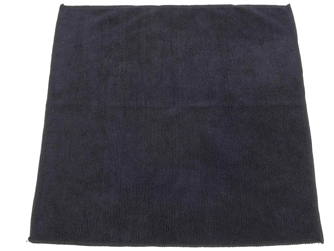 Microfasertuch 40 x 40 cm schwarz Headercard VE 72