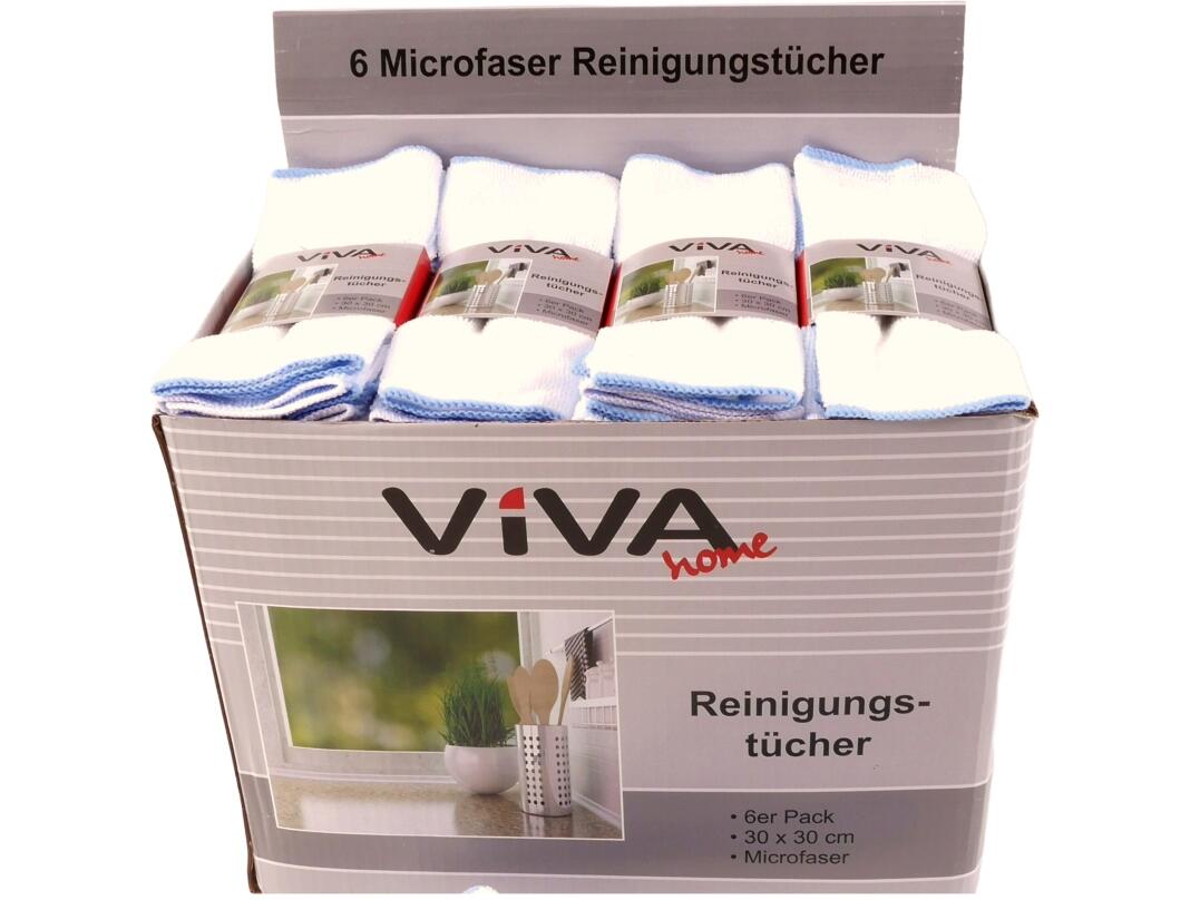 Microfasertücher 6er Pack VE 72