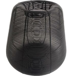 Windlicht schwarz 33 x 31 cm VE 2