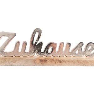 Schriftzug Zuhause 28 cm VE 24