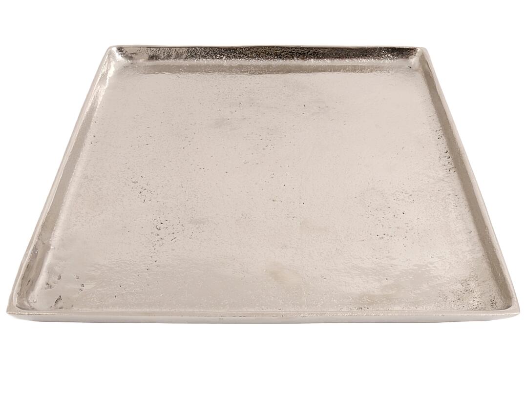 Dekotablett Aluminium 25 x 25 cm VE 12