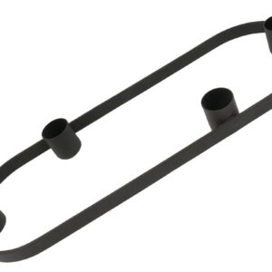 Kerzenständer schwarz VE 24