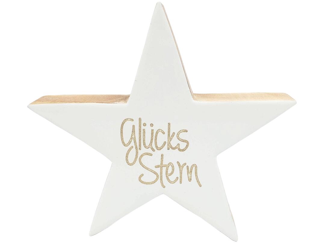 Dekostern aus Mangoholz VE 24/6