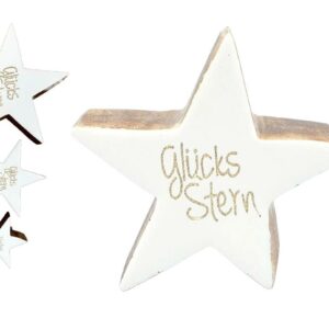 Deko Holzstern 11cm VE 96/12