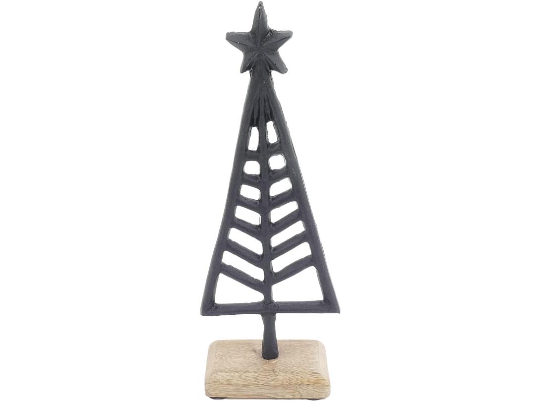 Dekobaum aus Holz + Metall VE 16