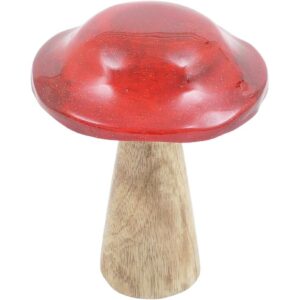 Fliegenpilz Holz 16 cm hoch VE 24