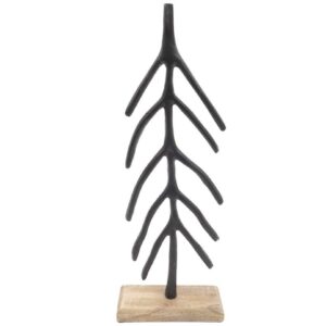 Dekobaum aus Holz + Metall VE 8
