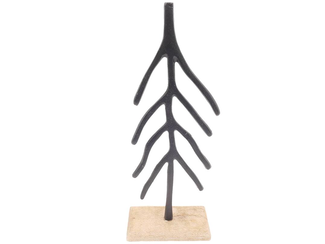 Dekobaum aus Holz + Metall VE 16