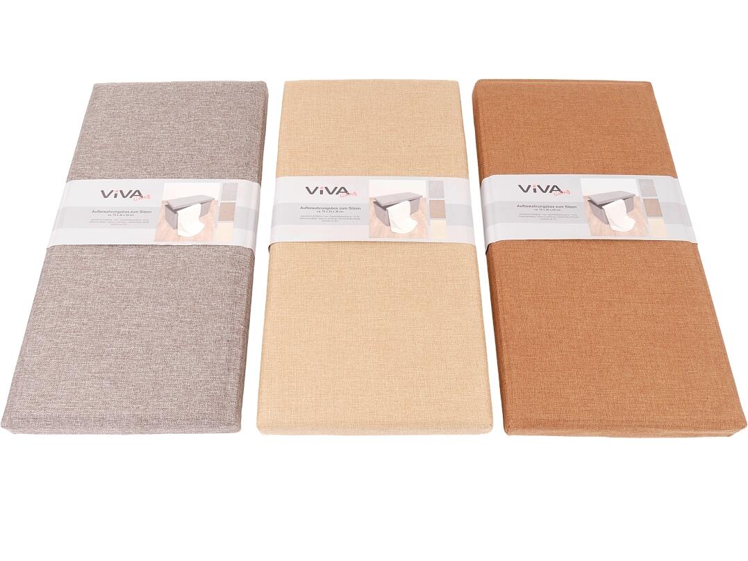 Aufbewahrungsbox zum Sitzen 76 x 38 x 38 cm VE 4