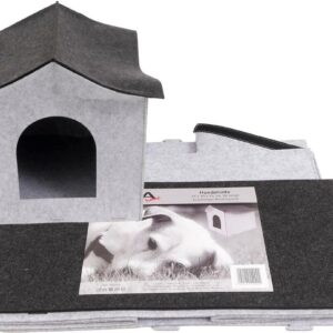 Hundehütte aus Filz ca. 44 x 40 x 49 cm VE 6