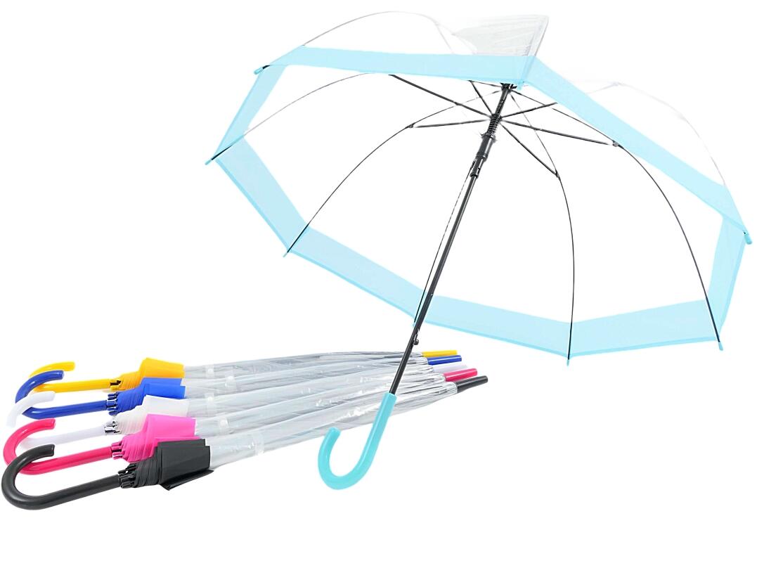 Regenschirm Ø 120 cm transparent VE 12