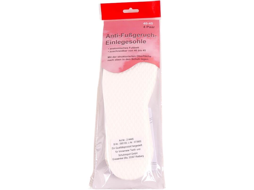 Einlegesohle Frischesohle 4er VE 120