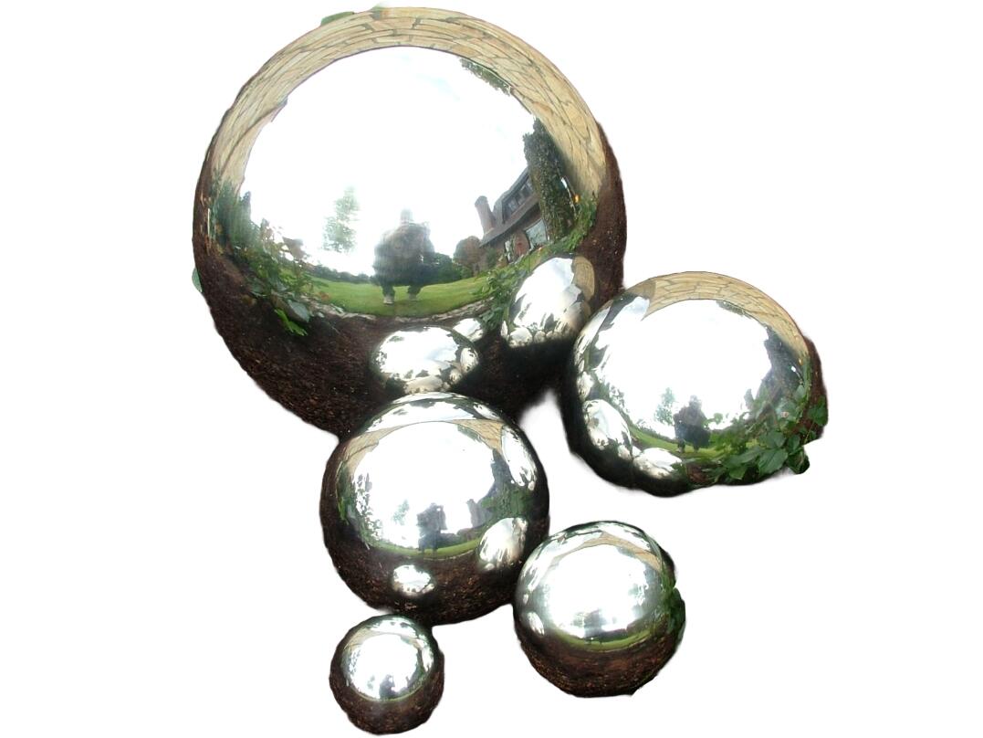 Dekokugel Metall 6,5 cm VE 144