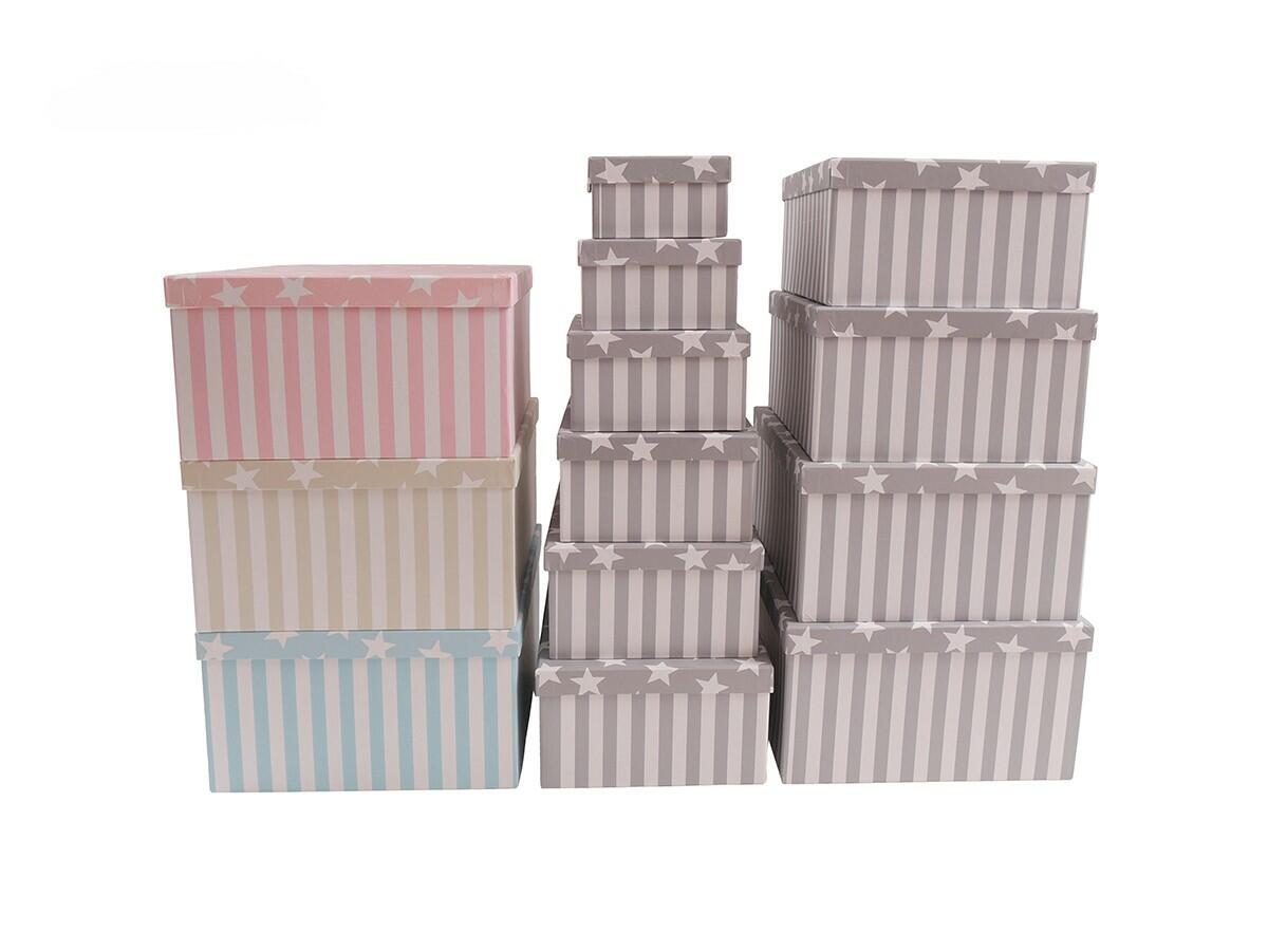 Geschenkbox "Stars and Stripes" 13er VE 4